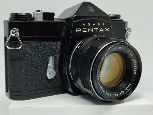 Asahi, Pentax Rare Asahi Pentax sl & super-Takumar 55mm f2, Audio, Tv en Foto, Fotocamera's Analoog