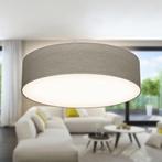 B.K.LICHT Plafondlamp - decoratieve lamp - taupe - met 2x, Ophalen of Verzenden, Zo goed als nieuw