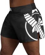 Hayabusa Icon Kickboxing Shorts - Zwart / Wit - Maat XL, Verzenden, Nieuw, Wit