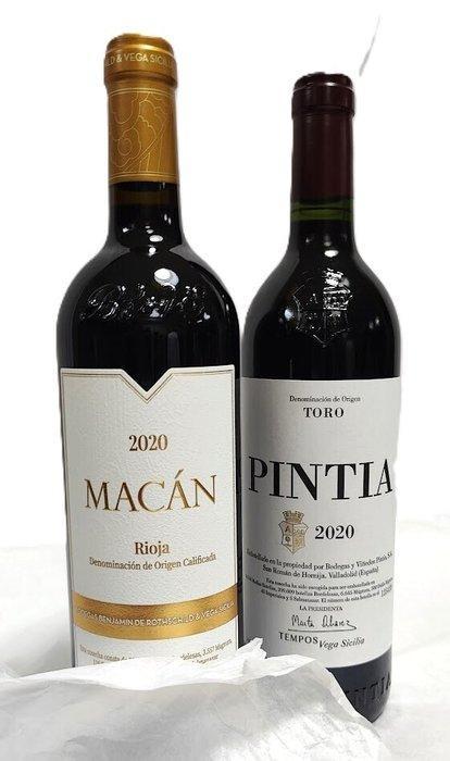 2020 Benjamín de Rothschild & Vega Sicilia, Macán Dorado &, Verzamelen, Wijnen