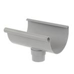 Pvc dakgoot s-lon  gootuitloop lijm grijs-180 x 80 mm, Verzenden, Nieuw