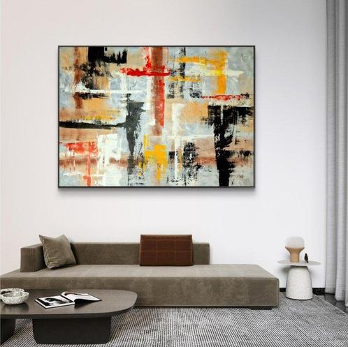 Irena Lenartowicz - Abstract Composition - XXL, Antiek en Kunst, Kunst | Schilderijen | Modern