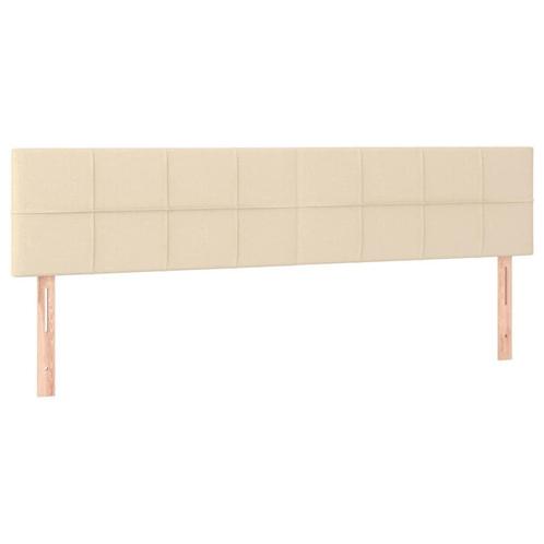 Hoofdbord Creme (2 stuks) - 42% Korting! - Stevig & Verst..., Huis en Inrichting, Slaapkamer | Bedden, 180 cm, Verstelbaar, Nieuw