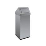 Carro-Push afvalbak 110 ltr - RVS, Verzenden, Nieuw