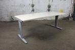 Lensvelt | Bureau | Tweedehands | Ahorn | Zilvergrijs  BT10, Verzenden, Gebruikt