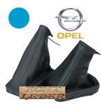 Echt Leder Pook en handremhoes OPEL Corca C 2000-2006 Blauw, Verzenden, Nieuw