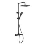 Regendoucheset Opbouw Sapho Spy Thermostaatkraan 29x19 cm, Doe-het-zelf en Verbouw, Sanitair, Ophalen of Verzenden, Nieuw, Kraan