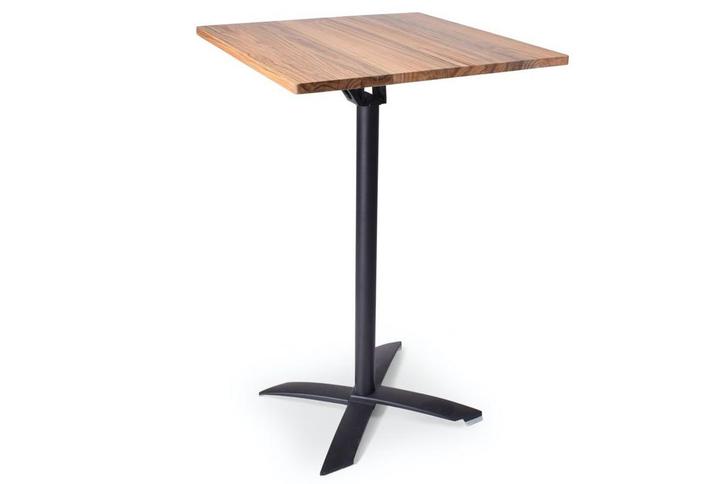 Statafel Helsinki | 70x70cm | opklapbaar, Tuin en Terras, Tuintafels, Nieuw, Kunststof, Vierkant, Ophalen of Verzenden