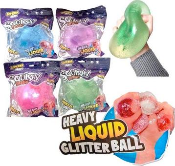 Liquid Glitter stressbal beschikbaar voor biedingen