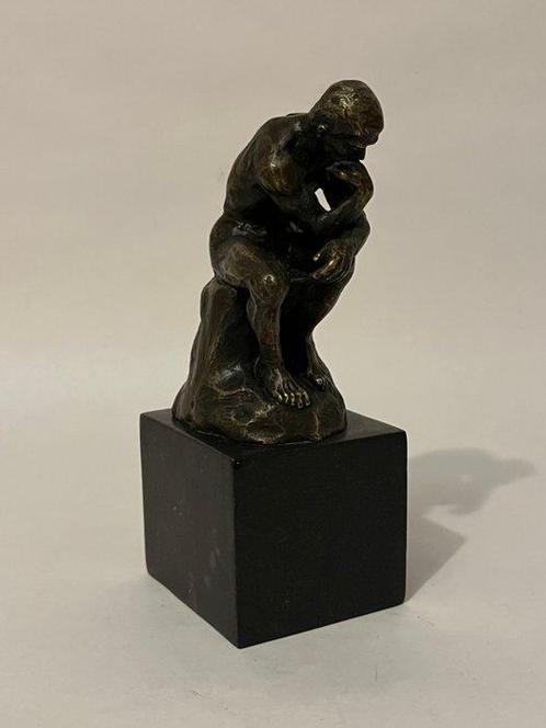 After Auguste Rodin (1840-1917) - sculptuur, The Thinker -, Antiek en Kunst, Curiosa en Brocante
