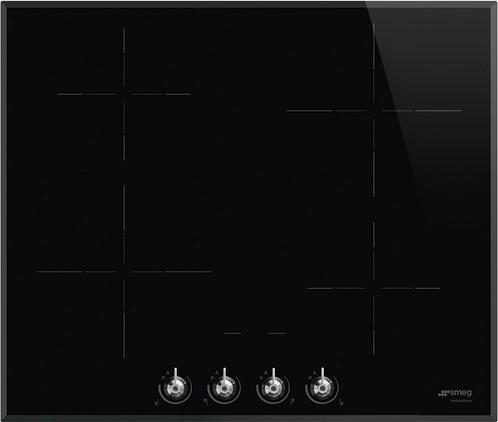 Smeg SI364BM kookplaat inductie inbouw, Witgoed en Apparatuur, Kookplaten, Inbouw, 4 kookzones, Energieklasse A of zuiniger, Nieuw
