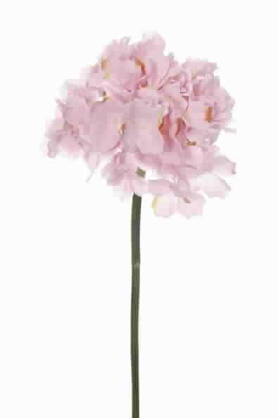 Hortensia Zachtroze op steel 48cm. Hortensia, Huis en Inrichting, Woonaccessoires | Kunstplanten en Kunstbloemen, Nieuw, Ophalen of Verzenden