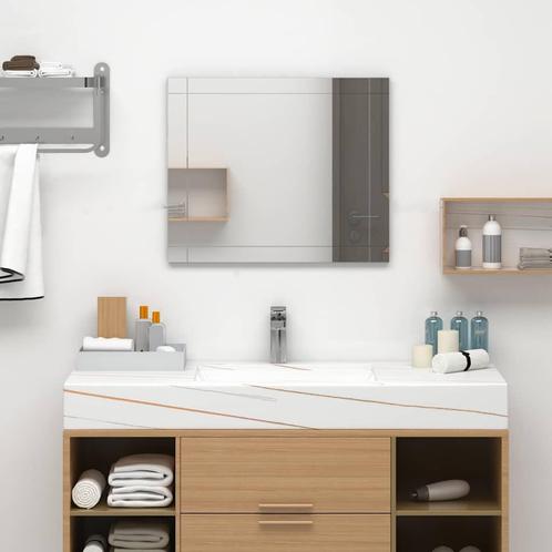 vidaXL Wandspiegel 60x50 cm glas, Huis en Inrichting, Woonaccessoires | Spiegels, Nieuw, Verzenden