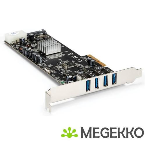 StarTech.com 4-poorts PCI Express (PCIe) SuperSpeed USB 3.2, Computers en Software, USB Sticks, Nieuw, Verzenden