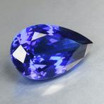 Blauw, Violet Tanzaniet - 11.67 ct - International, Nieuw