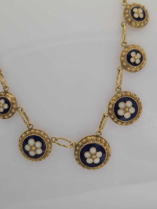 Halsketting - 19.2 kt. Geel goud - Goudketting 19KL, Sieraden, Tassen en Uiterlijk, Kettingen