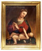 Scuola italiana (XVIII-XIX) - Madonna col Bambino, Antiek en Kunst