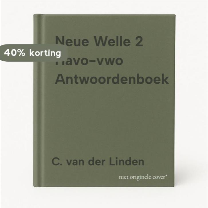 Neue Welle 2 Havo-vwo Antwoordenboek 9789001543853, Boeken, Schoolboeken, Gelezen, Verzenden