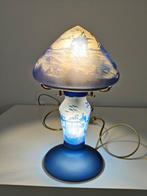 Tafellamp - Glas - Emile Gallé Style lamp, Antiek en Kunst