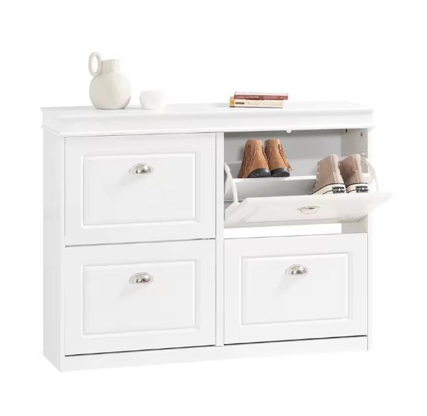 Schoenenkast 4 Kieplades – Smal Schoenenmeubel met 8 Vakken, Huis en Inrichting, Kasten | Schoenenkasten, Nieuw, Verzenden