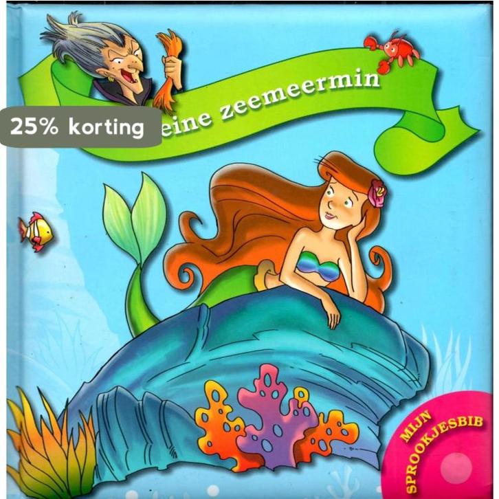 Mijn eerste sprookjesbib - De kleine zeemeermin, Boeken, Kinderboeken | Baby's en Peuters, Zo goed als nieuw, Verzenden