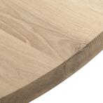 Eiken tafelblad - 4cm dik eiken - rond