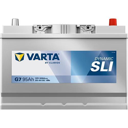 Varta Auto accu 12 volt 95 Ah SLI Dynamic type G7, Auto-onderdelen, Accu's en Toebehoren, Nieuw, Ophalen of Verzenden