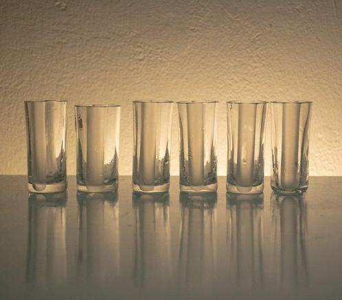 Carlo Moretti - Whiskyglas (6) - MuseumCollectieGlas -, Antiek en Kunst, Antiek | Glas en Kristal