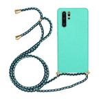 Huawei P30 Pro Crossbody TPU Hoesje met Koord Mint, Ophalen of Verzenden, Nieuw