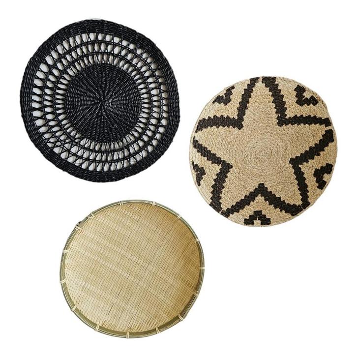 Set 19 wanddecoratie veranda 3 stuks, Tuin en Terras, Tuinwanddecoratie, Verzenden