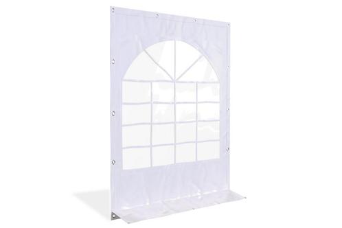 Partytent zijwand met raam | 1,5m breed | 2m hoog | PVC, Doe-het-zelf en Verbouw, Zeil en Folie, Zeil, Nieuw, Ophalen of Verzenden