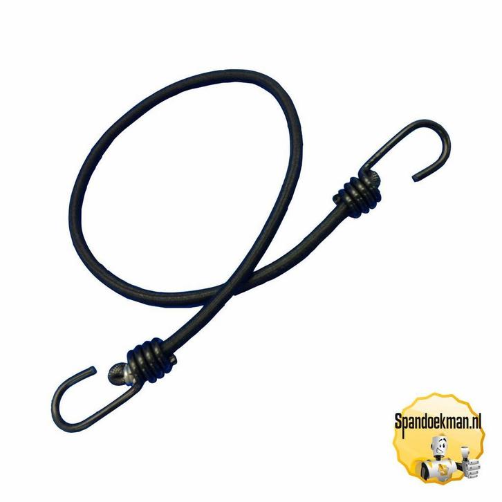 Snelbinder 8mm elastiek 80cm Zwart Restpartij OP = OP, Zakelijke goederen, Horeca | Meubilair en Inrichting, Nieuw zonder verpakking