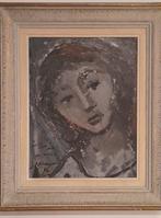 Jaume Muxart Domenech (1922-2019) - Rostro de mujer, Antiek en Kunst, Kunst | Schilderijen | Klassiek
