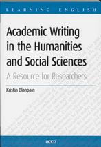 Academic writing in the humanities and social sciences /, Verzenden, Gelezen, K. Blanpain