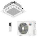 Aircodeal Sinclair Cassette 60 x 60 met montage vanaf € 2399, 3 snelheden of meer, Afstandsbediening, 100 m³ of groter, Verwarmen