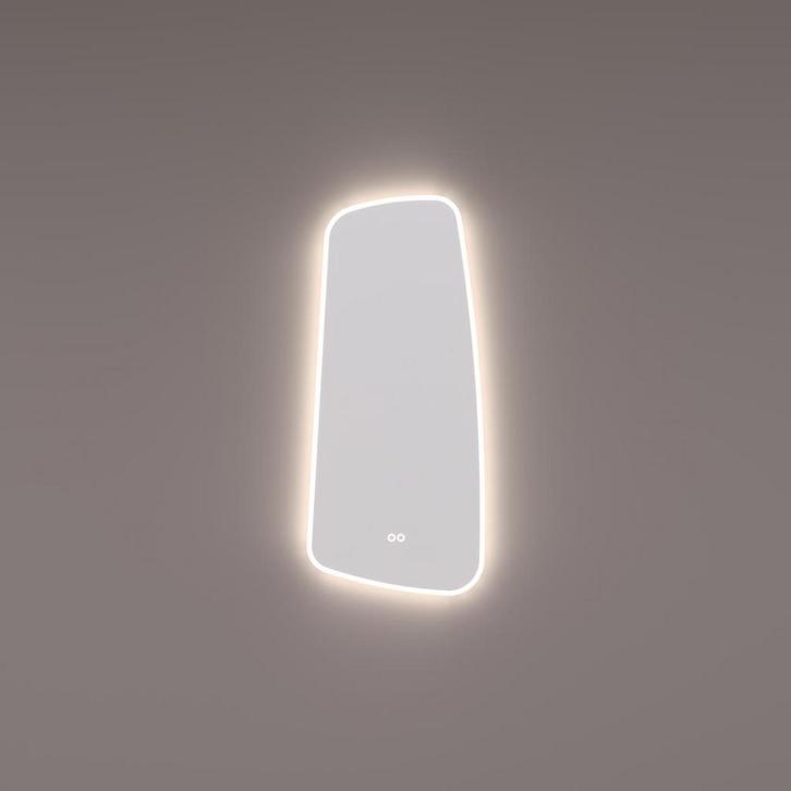 HIPP Design spiegel Organisch met Directe en Indirecte, Huis en Inrichting, Woonaccessoires | Spiegels, Ophalen of Verzenden