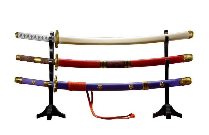 One Piece Proplica Replicas 1/1 Roronoa Zorro Three Sword..., Verzamelen, Film en Tv, Nieuw, Ophalen of Verzenden