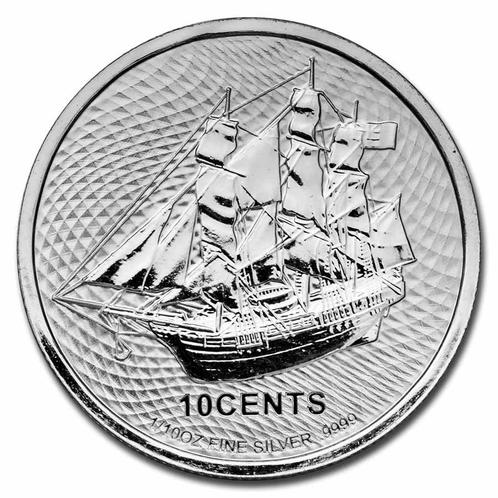 Cook Islands Bounty 1/10 oz 2021, Postzegels en Munten, Munten | Oceanië, Losse munt, Zilver, Verzenden