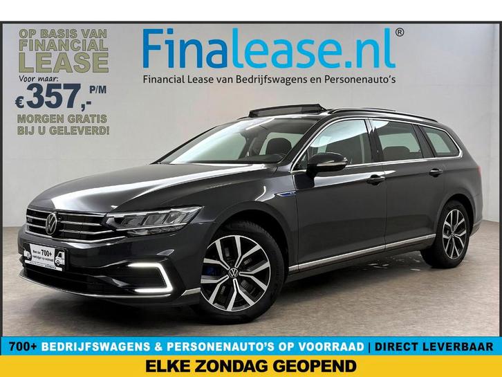 Volkswagen Passat 1.4 TSI GTE PHEV SOH 90% Pano Adaptive, Auto's, Volkswagen, Lease, Automaat, Stationwagon, Hybride Elektrisch/Benzine