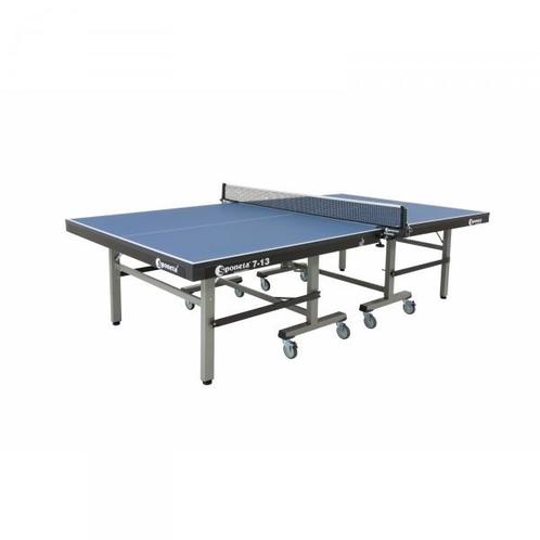 Sponeta Indoor Wedstrijdtafeltennistafel S7-13 – Blauw –, Sport en Fitness, Tafeltennis, Nieuw, Verzenden