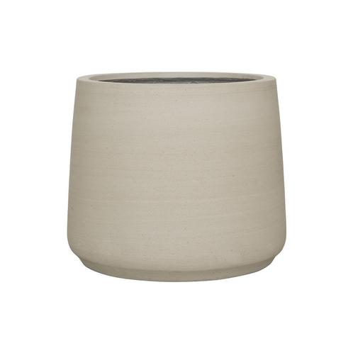 Plantenbak Jumbo Patt - Beige Ø92,5 x (H)77 cm - Ø92,5 x (H), Tuin en Terras, Planten | Tuinplanten, Ophalen of Verzenden
