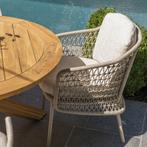Puccini Prado dining tuinset 160 cm rond 7 delig teak 4, Ophalen of Verzenden, Nieuw