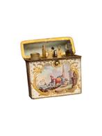 Reisset met toiletartikelen - Emaille - Emaille reisdoos,