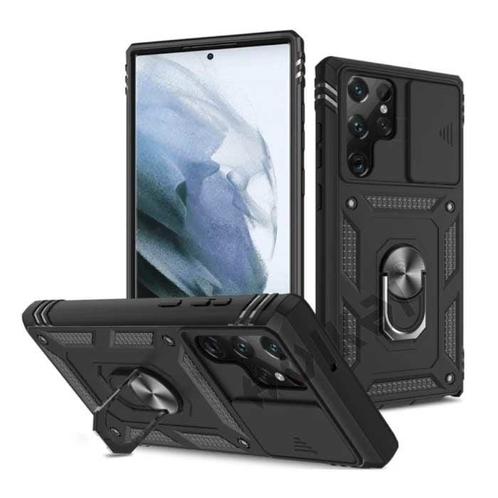 Samsung Galaxy A52 5G - Armor Kaarthouder Hoesje met, Telecommunicatie, Mobiele telefoons | Hoesjes en Frontjes | Samsung, Nieuw