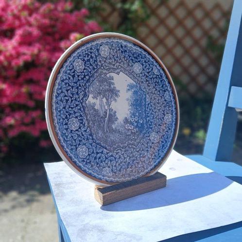 Villeroy & Boch - Wandbord - aardewerk - 19e eeuw antiek, Antiek en Kunst, Antiek | Glas en Kristal