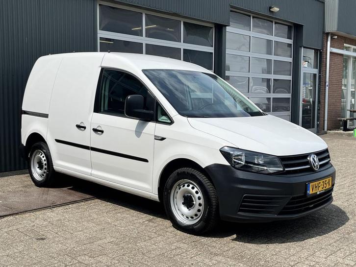 Volkswagen Caddy 2.0 TDI L1H1, Auto's, Bestelauto's, Onderhoudsboekje, Lease, Overige kleuren, Handgeschakeld, Wit, Financial lease