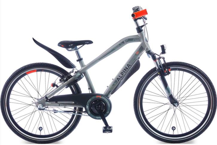 Alpina Trial jongensfiets 24 3 versnellingen Desert Grey Ma, Fietsen en Brommers, Fietsen | Kinderfietsjes, Nieuw, Verzenden