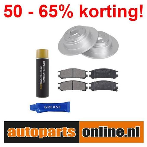 Remschijven + Remblokken Subaru Impreza achterzijde, Auto-onderdelen, Besturing, Nieuw, Subaru, Verzenden