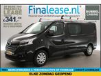 Renault Trafic 2.0 dCi T29 L2H1 DC Airco Cruise Trekhaak PDC, Renault, Zwart, Nieuw, Lease