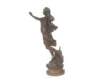 Een bronzen beeld, 20e eeuw, Antiek en Kunst, Kunst | Beelden en Houtsnijwerken